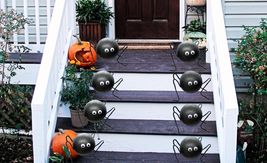 How to make Halloween spiders? / ¿Cómo hacer arañas de Halloween?